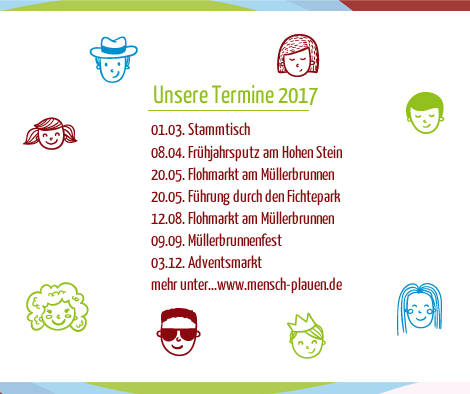 Read more about the article Unsere Termine für 2017!